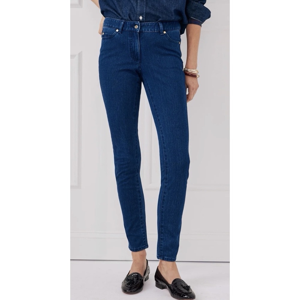 NWT J. McLaughlin Lexi Size 6 Classic Dark Denim jeans